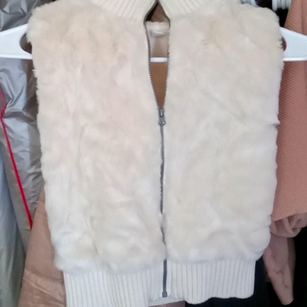Girls Faux Fur Vest